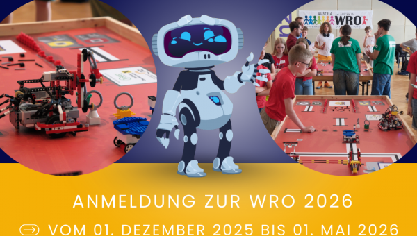 WRO Austria 2026: Österreichwettbewerb - sichere dir deine Reise nach Puerto Rico!🚀